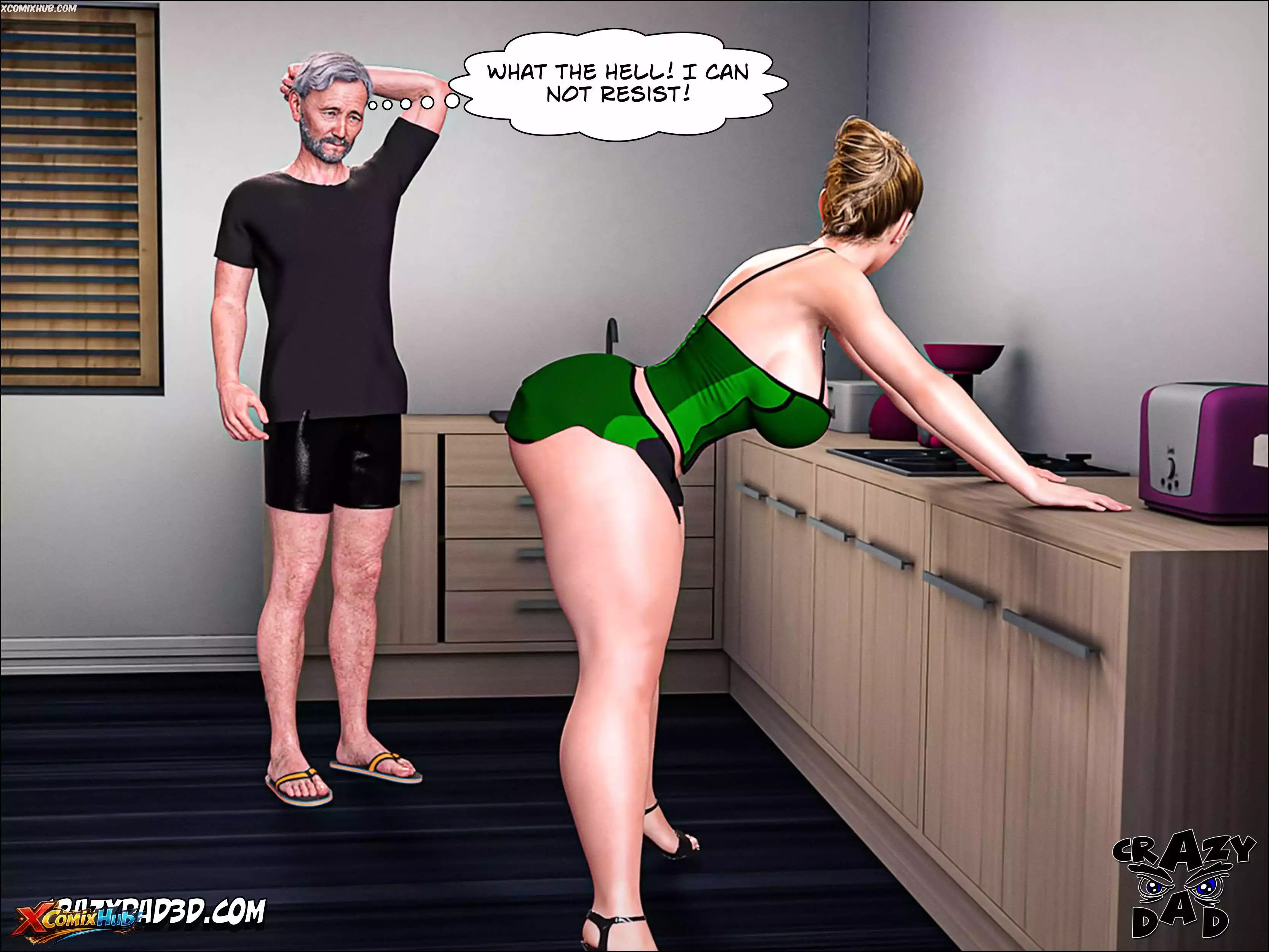 Father In Law At Home Chapter 18 Crazydad3d 059 Comic Page 59